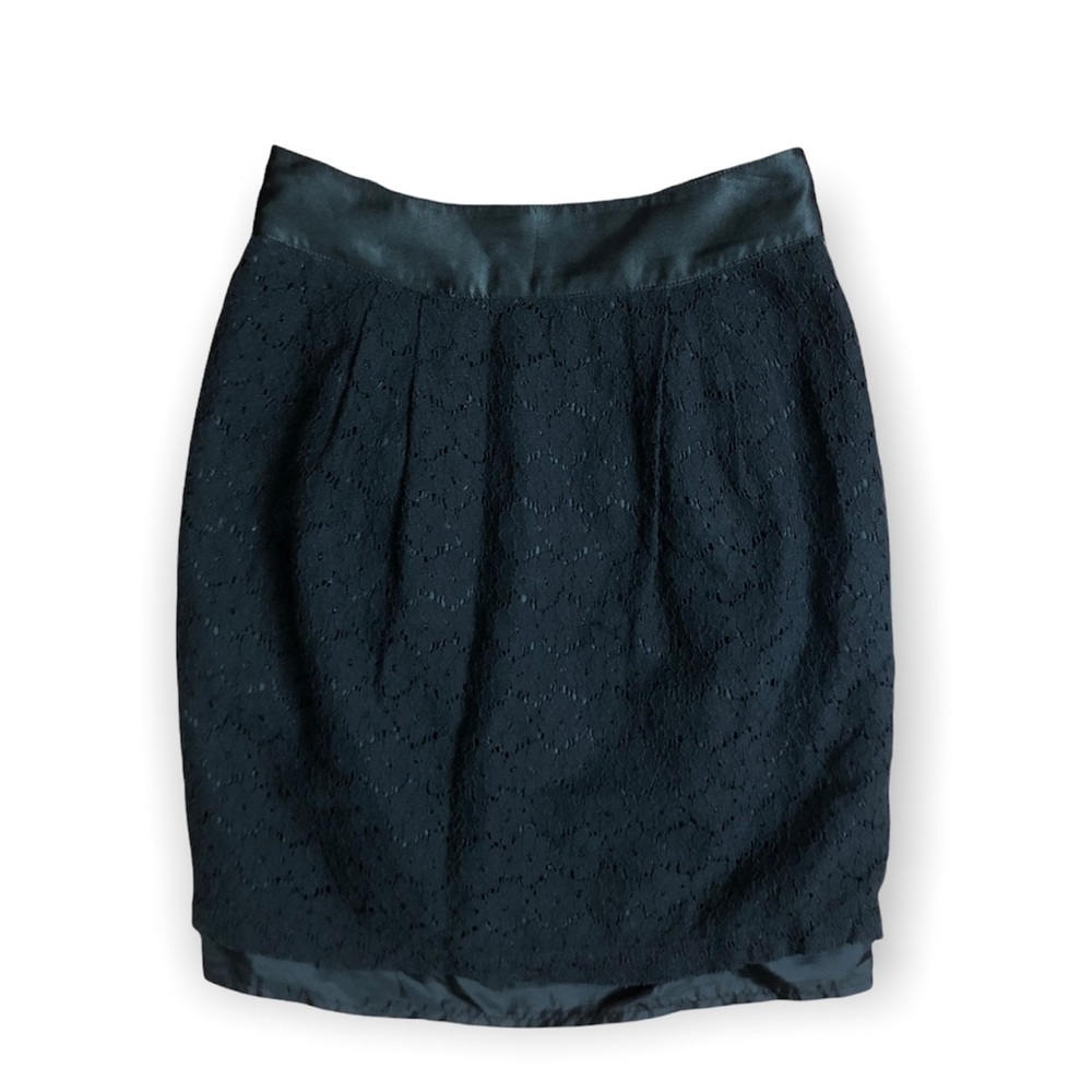 Gina Tricot Black Lace Skirt 36